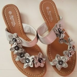 Rosegirl floral sandals